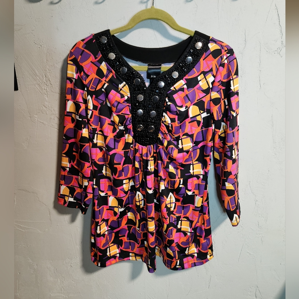 JTB Medium 3/4 sleeve top